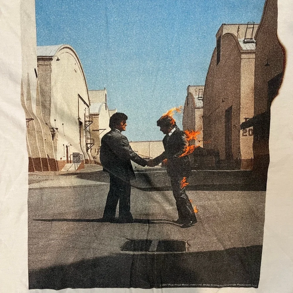 Graphic Pink Floyd Album Cover T-ShirtSZ.L - Picture 2 of 3
